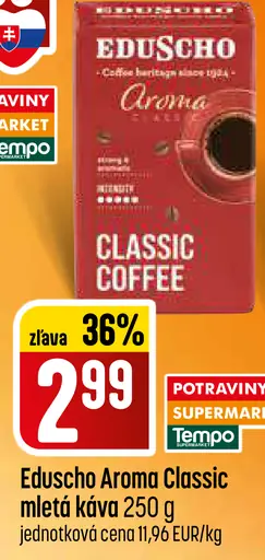 Eduscho Aroma Classic pražená mletá káva