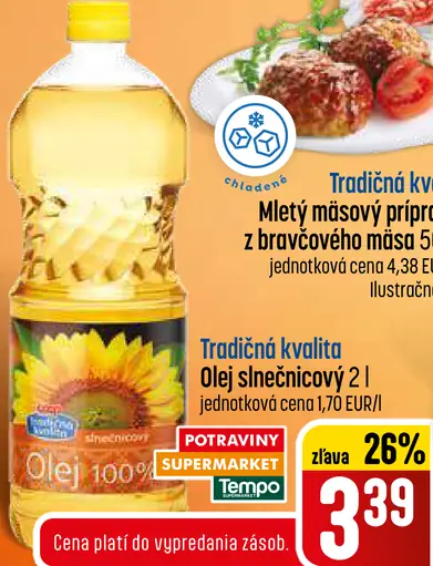 Tradícia kvalita olej slnečnicový