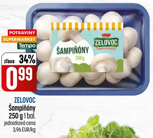 Zelovoc šampiňóny
