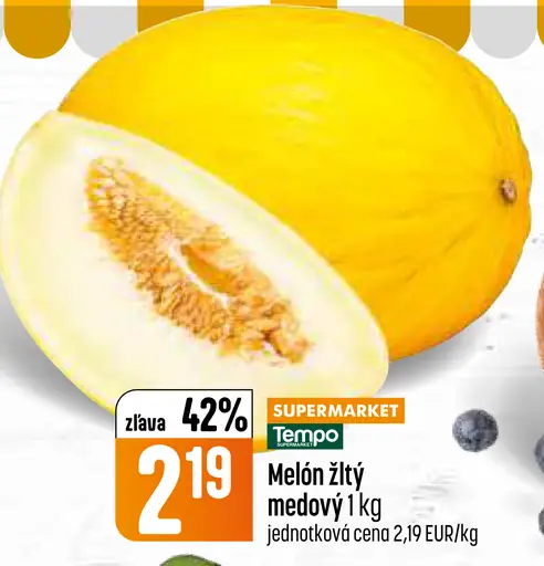 Melón žltý medový