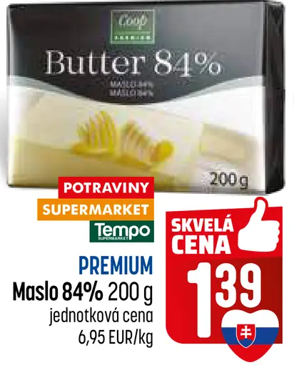 Coop Premium maslo 84%