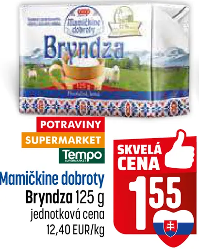 Coop Mamičkine dobroty bryndza