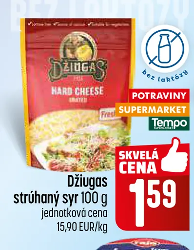 Džiugas syr strúhaný