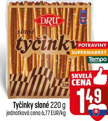 DRU tyčinky slané
