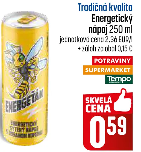 Energeťiťák energetický nápoj