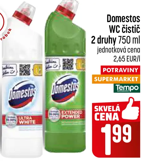 Domestos WC čistič