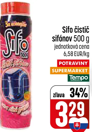 Sifo čistič sifónov