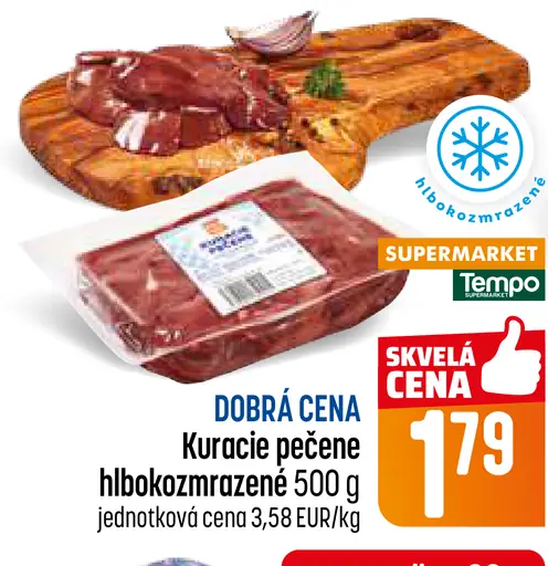 Kuracie pečene hlboko zmrazené