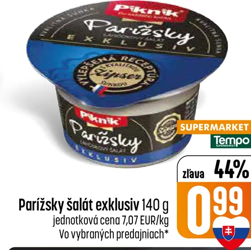 Pribinok Parížsky šalát exkluzív