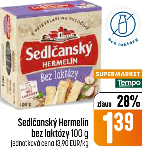 Sedlčanský Hermelín bez laktózy