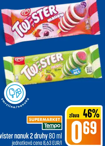 Twister nanuk 2 druhy