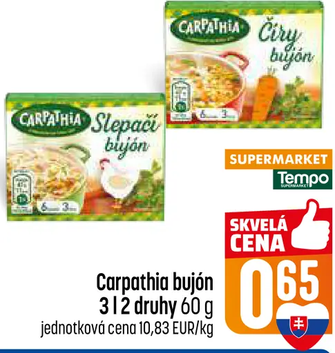 Carpathia bujón slepačí alebo číry