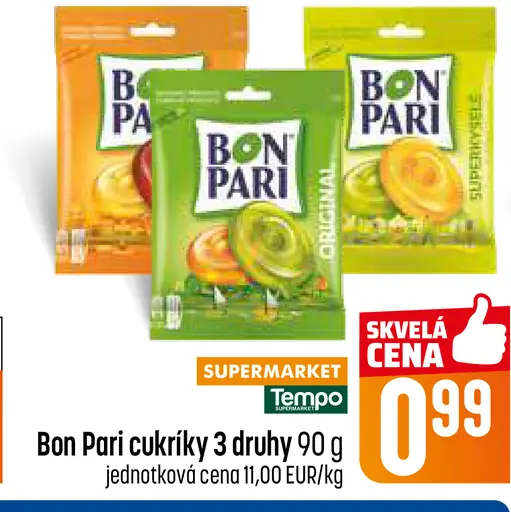 BON PARI cukríky