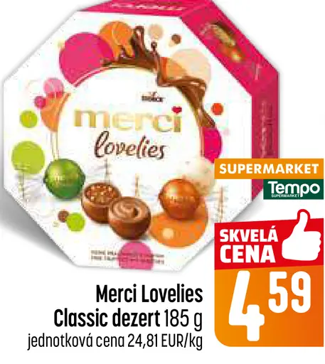 Merci Lovelies Classic dezert