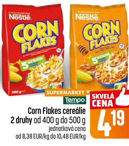 Nestlé Corn Flakes cereálie
