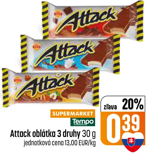 Attack oblátka