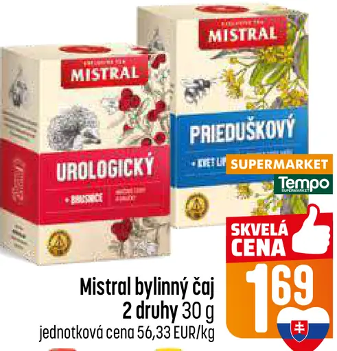 Mistral Mäta bylinný čaj