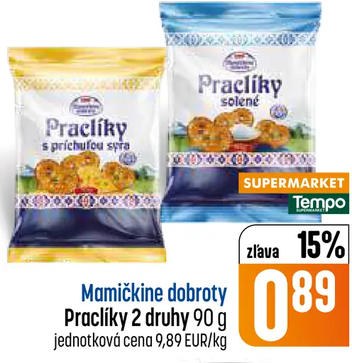 Mamčinine dobroty Praclíky