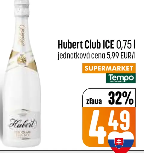 Hubert Ice Club šumivé víno