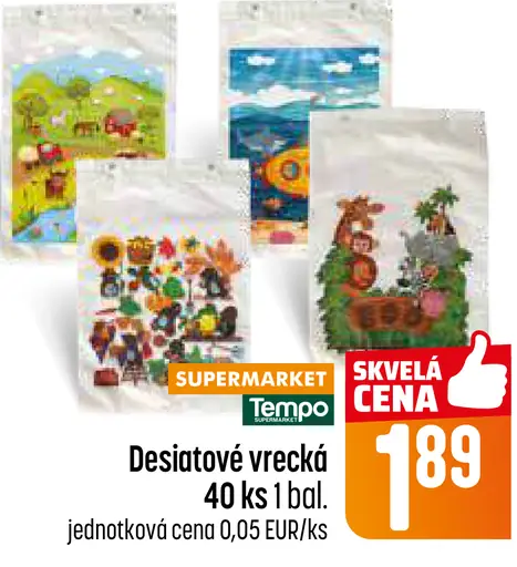Desiatové vrecká