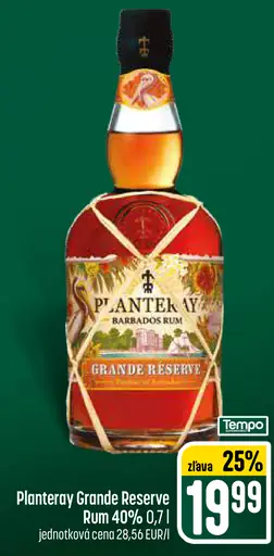 Plantation Grande Reserve rum 40%