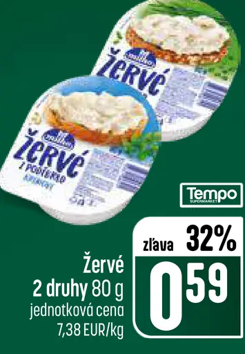 Žervé čerstvý syr