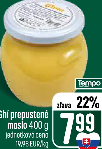 Ghi prepustené maslo