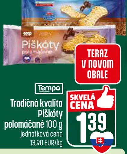 Tradičná kvalita Piškóty