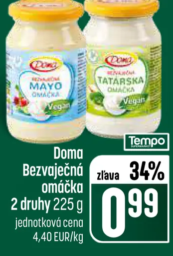 Doma Bezvaječná majonézová omáčka
