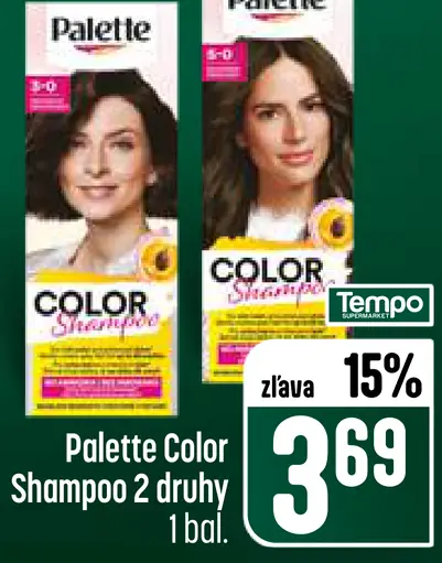 Palette Color Shampoo farba na vlasy