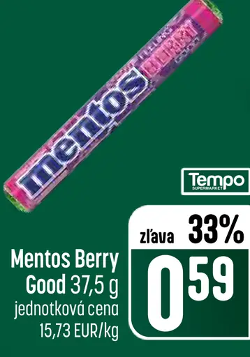 Mentos Berry Good cukríky