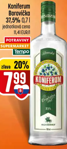 Koniferum Borovička 37,5%