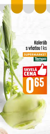 Kaleráb s vňaťou