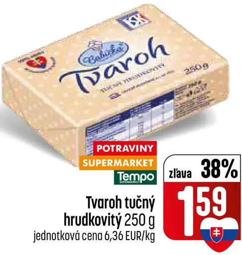 Tami Tvaroh tučný hrudkovitý