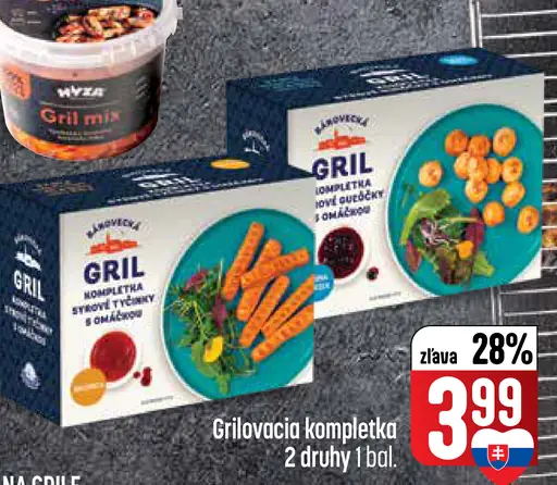 Grilovacia komplektá