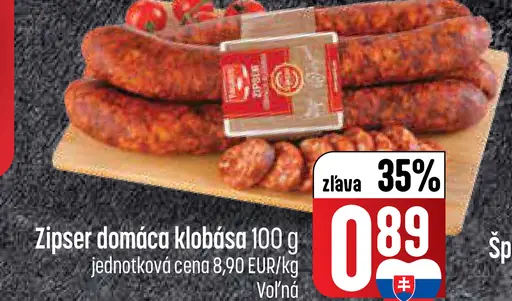 Zipser domáca klobása