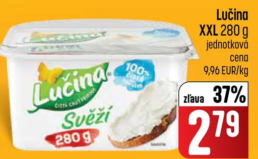 Lučina čerstvý syr XXL