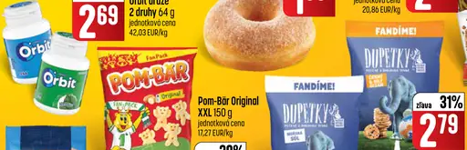 Fandíme! Dupetky pečené snacky