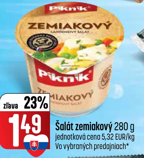 Šalát zemiakový