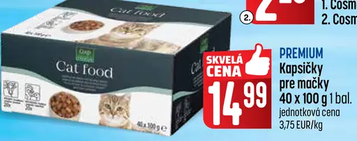 Premium kapsičky pre mačky