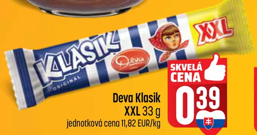 Deva Klasik čokoládová tyčinka