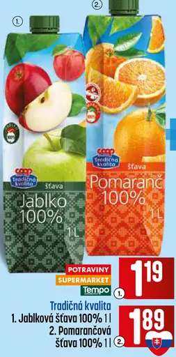 Caprio Tradičná kvalita jablková šťava 100%
