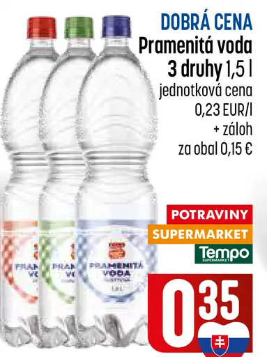 Dobrà voda pramenitá