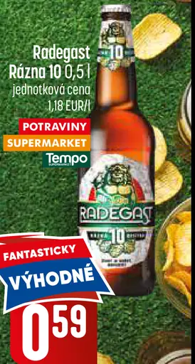 Radegast Rázná 10 plechovka