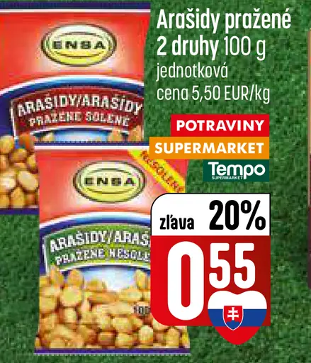 Ensa Arašídy pražené