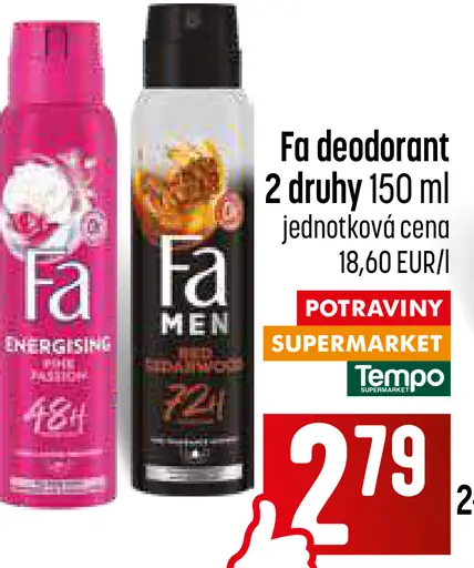 Fa deodorant