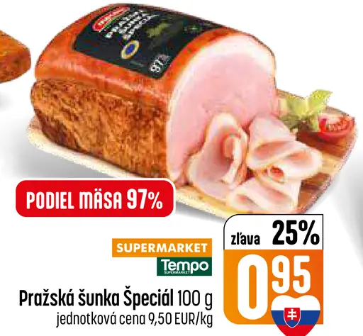 Pražská šunka Špeciál