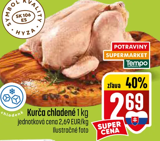 Kurča chladené celé