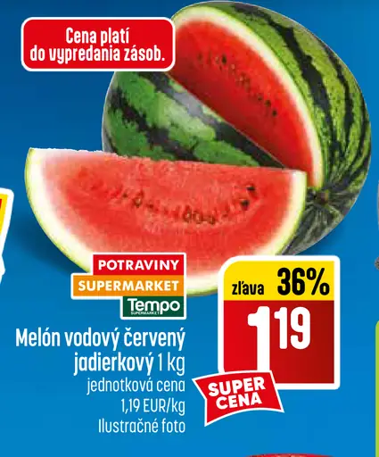 Melón červený vodový