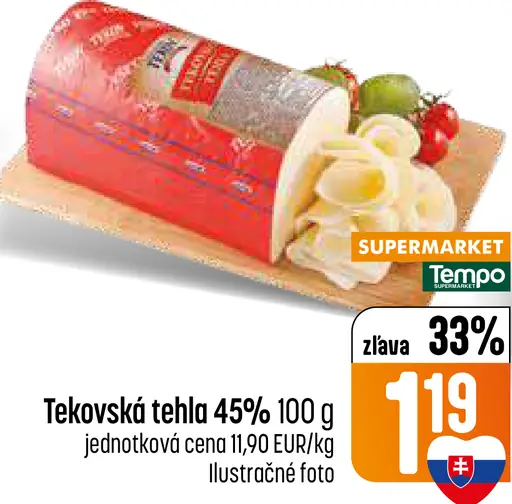 Tekovská tehla 45%